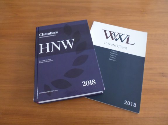 Štěpán Holub Once Again Included in the Independent Directory of Prestigious Lawyers - Who's Who Legal and Chambers & Partners